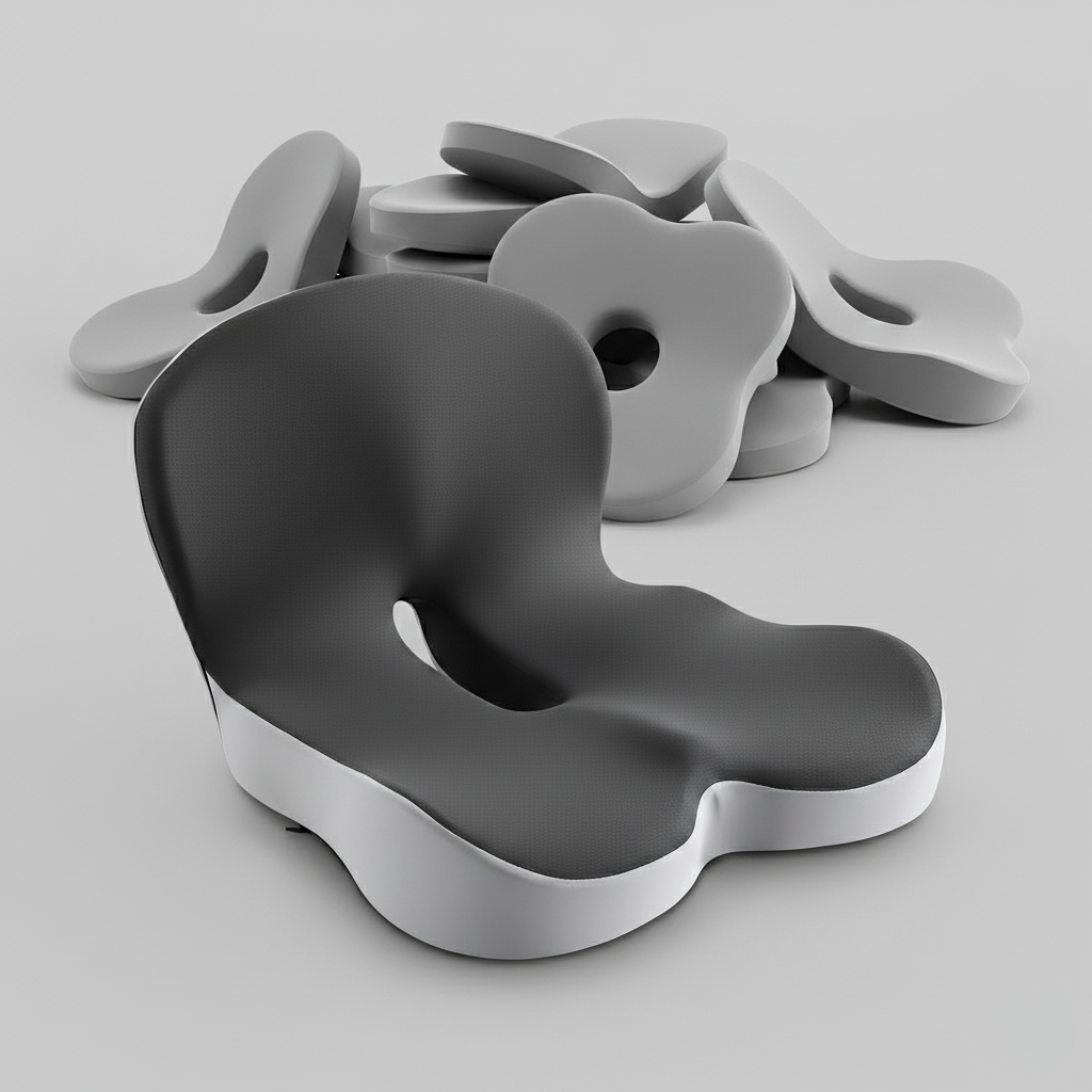 Memory Foam One-piece Cushion Backrest Integrated